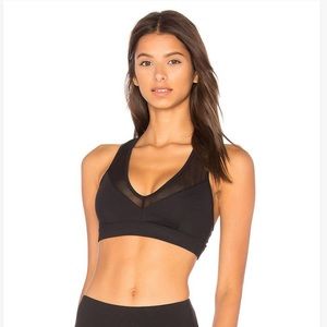 ALO YOGA Black Entice Sports Bra